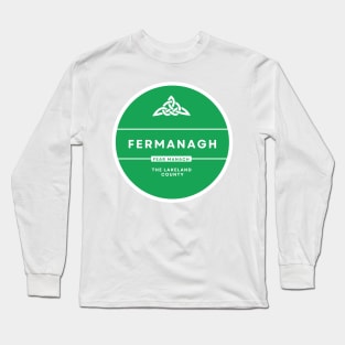 Fermanagh, County and GAA Colours Long Sleeve T-Shirt